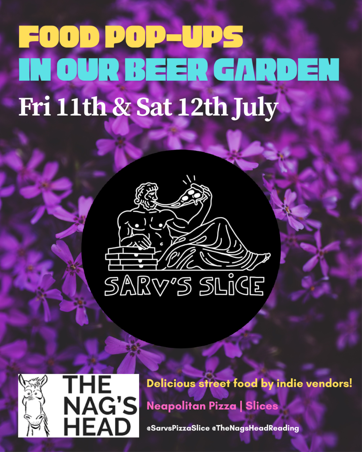 Food Pop-ups in our Beer Garden: Sarv's Slice